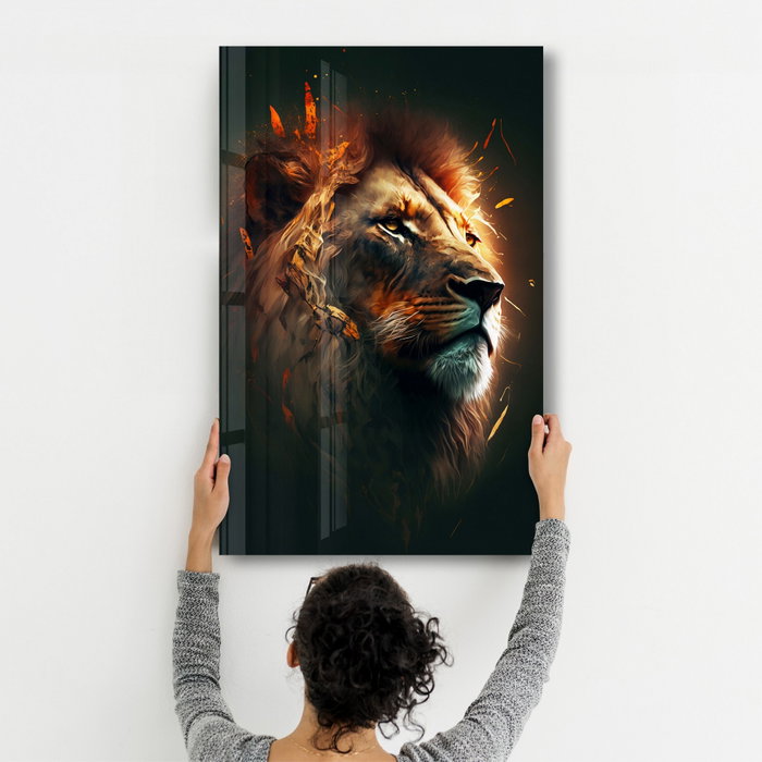 Wallity SPR-1291 Pintura Decorativa de Vidrio Templado Multicolor 46 x 72 cm Wallity SPR-1291 Pintura Decorativa de Vidrio Templado Multicolor 46 x 72 cm